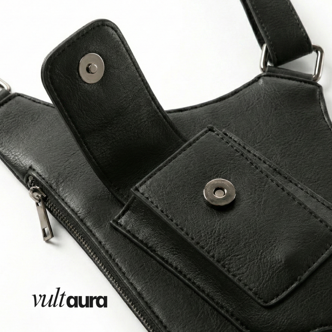 VultAura - Chaleco de cuero para maximizar tu aura